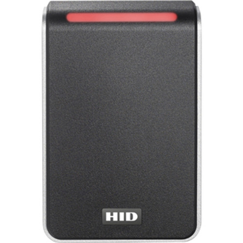 HID Signo 40 Card Reader Access Device - Black, Silver Door, Indoor, Outdoor - Proximity - 3.94" (100 mm) Operating Range - Bluetooth (Fleet Network)