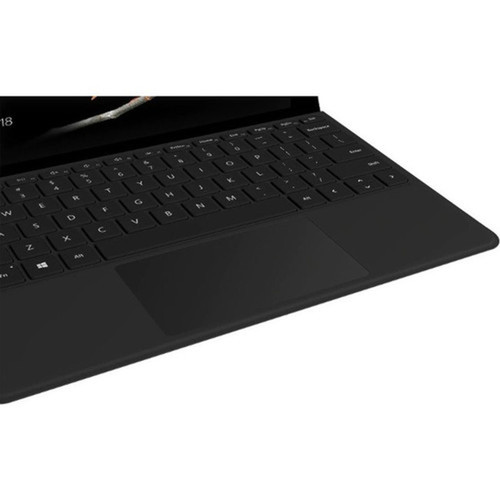 Microsoft Type Cover KeyboardCover Case Microsoft Surface Go 2 Surface Go Tablet - Black - Stain Resistant - MicroFiber Body - 748 KCN-00023
