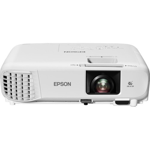 Epson PowerLite W49 LCD Projector - 1610 - 1280 x 800 - Front Rear Ceiling - 8000 Hour Normal Mode - 17000 Hour Economy Mode - WXGA V11H983020