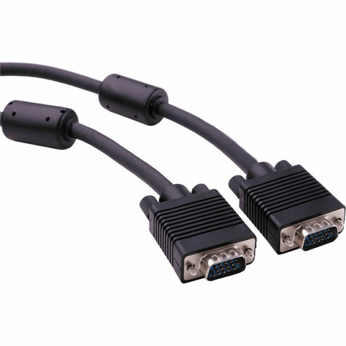 Axiom SVGA Monitor Cable M/M 6ft - 6 ft VGA Video Cable for Monitor, Video Device - First End: 1 x 15 pin D-Sub VGA - Male - Second 1 (Fleet Network)
