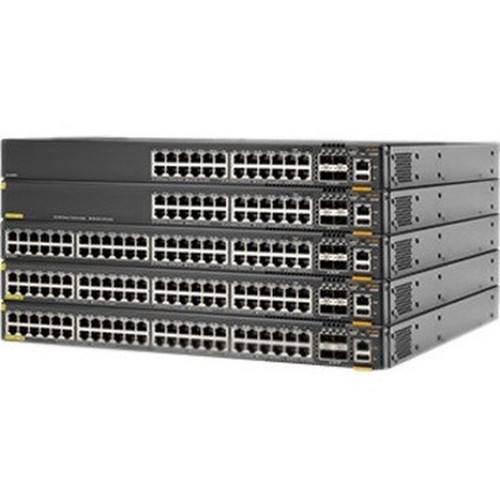 Aruba 6200F 48G Class4 PoE 4SFP 370W Switch - 48 Ports - Manageable - 3 Layer Supported - Modular - 76 W Power Consumption - 370 W - JL727AABA