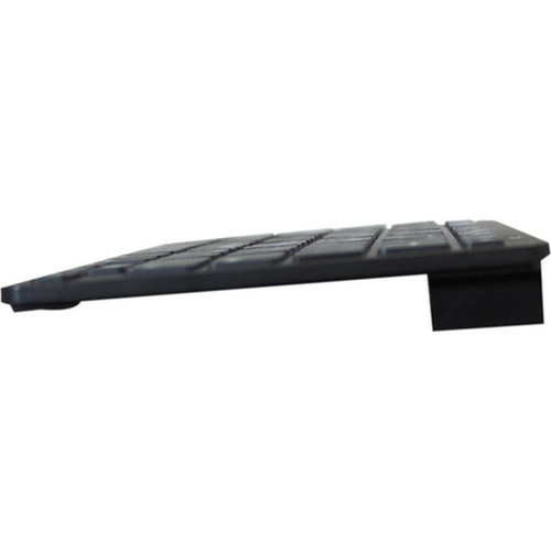 Adesso Bluetooth Wireless SlimTouch Mini Keyboard - Wireless Connectivity - Bluetooth - 30 ft 9144 mm - USB Interface - 78 Key - - - WKB-1100BB