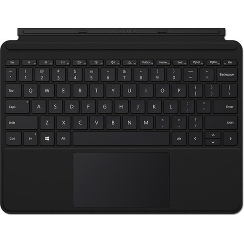 Microsoft Type Cover KeyboardCover Case Microsoft Surface Go Surface Go 2 Surface Go 3 Tablet - Black - MicroFiber Body - 748 mm KCN-00024