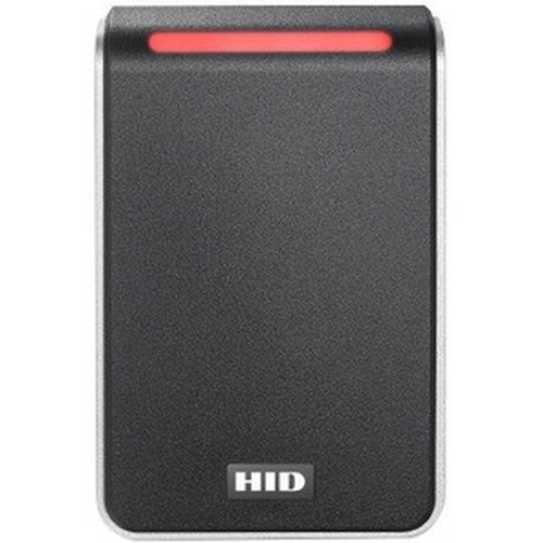 HID Signo 40 Smart Card Reader - Contactless - Cable - 4 10160 mm Operating Range - Wiegand - Black Silver 40TKS-01-00001H