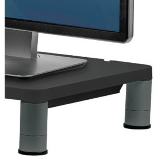 Fellowes Standard Adjustable Monitor Riser Black - Up to 21 Screen Support - 2722 kg Load Capacity - 4 10160 mm Height x 1313 9671201