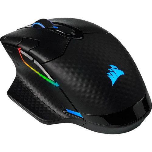 Corsair DARK CORE RGB PRO SE Wireless Gaming Mouse - Optical - CableWireless - BluetoothRadio Frequency - 240 GHz - Black - USB A - CH-9315511-NA