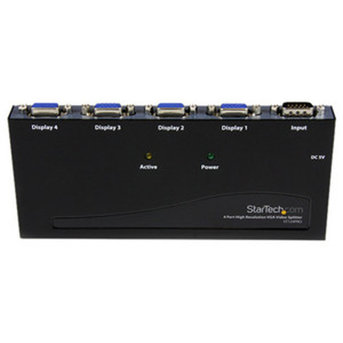 StarTechcom_4_Port_High_Resolution_VGA_Video_Splitter_-_350_MHz_-_1_x_Computer_ST124PRO