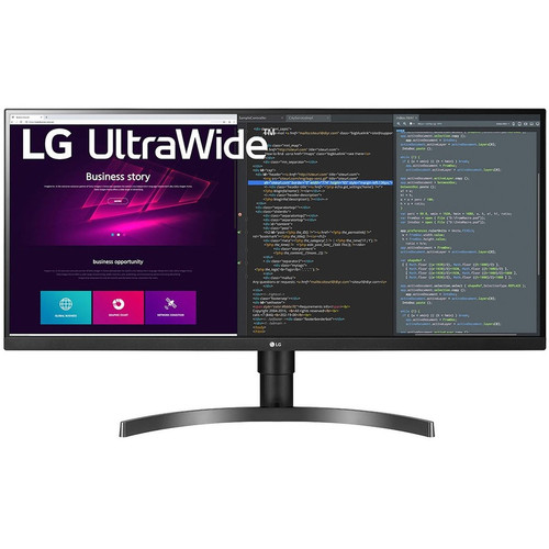 LG Ultrawide 34WN750-B 34" WQHD Gaming LCD Monitor - 21:9 - 34" (863.60 mm) Class - In-plane Switching (IPS) Technology - 3440 x 1440 (Fleet Network)