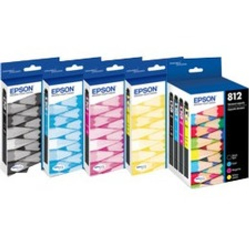 Epson DURABrite Ultra T812 Original Standard Yield Inkjet Ink Cartridge - Yellow Pack (Fleet Network)