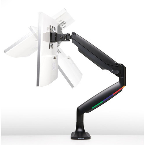 Kensington SmartFit Mounting Arm for Monitor Flat Panel Display Curved Screen Display - Black - Height Adjustable - 1 Displays - - K59600WW