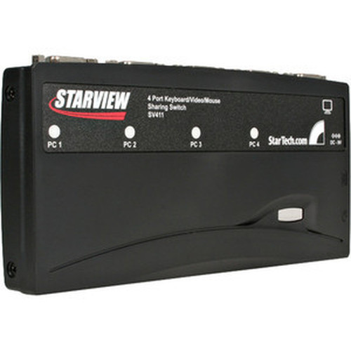 StarTechcom_StarView_SV411K_-_KVM_switch_-_PS2_-_4_ports_-_1_local_user_-_4_x_1_-_4_x_mini-DIN_PS2_Keyboard_SV411K