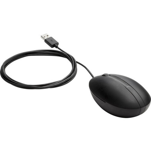HP Wired Desktop 320M Mouse - Optical - Cable - USB - 1000 dpi - Scroll Wheel - Symmetrical 9VA80AAABA