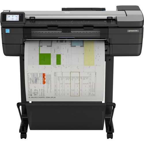 HP Designjet T830 Inkjet Large Format Printer - Includes Printer, Copier, Scanner - 24" Print Width - Color - 26 Second Color Speed - (Fleet Network)