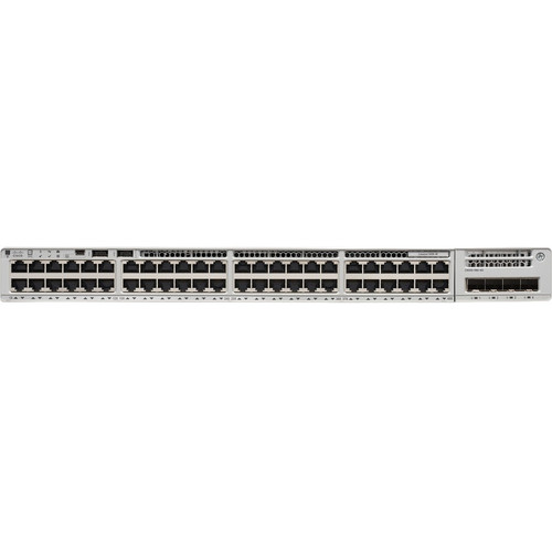Cisco Catalyst C9200-48T Layer 3 Switch - 48 Ports - Manageable - Refurbished - 3 Layer Supported - 125 W Power Consumption - Twisted (Fleet Network)