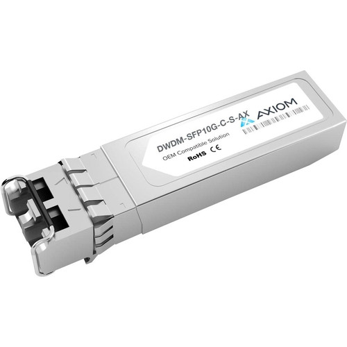 Axiom 10GBASE-DWDM Tunable SFP+ Transceiver for Cisco - DWDM-SFP10G-C-S - For Optical Network, Data Networking - 1 x 10GBase-DWDM - - (Fleet Network)