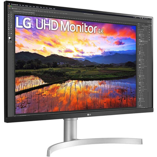 LG 32UN650-W 315 4K UHD LCD Monitor - 169 - Black Silver - 32 81280 mm Class - In-plane Switching IPS Technology - LED - x - 32UN650-W