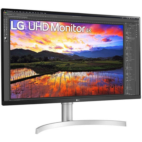LG 32UN650-W 315 4K UHD LCD Monitor - 169 - Black Silver - 32 81280 mm Class - In-plane Switching IPS Technology - LED - x - 32UN650-W