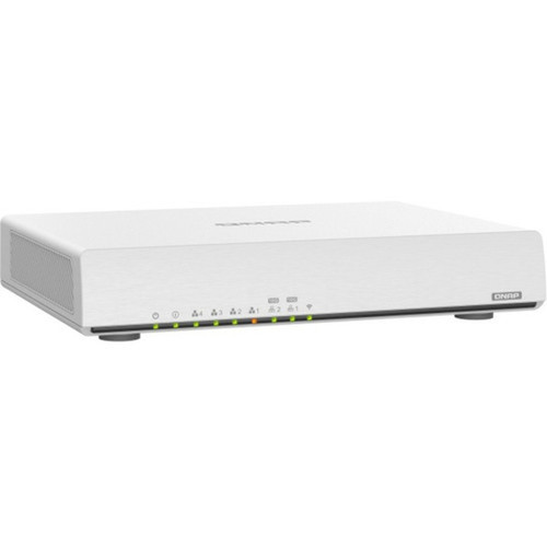 QNAP QHora-301W Wi-Fi 6 IEEE 80211ax Ethernet Wireless Router - 240 GHz ISM Band - 5 GHz UNII Band - 8 x Antenna8 x Internal - 450 QHORA-301W-US