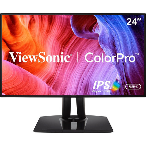 ViewSonic ColorPro VP2468a 23.8" Full HD LED Monitor - 16:9 - 24.00" (609.60 mm) Class - In-plane Switching (IPS) Technology - LED - x (Fleet Network)