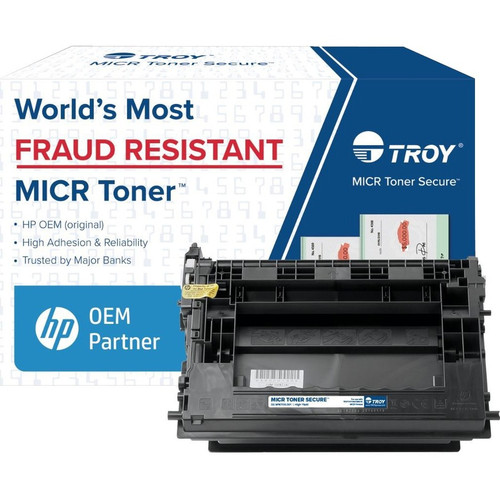 Troy Toner Secure Original MICR High Yield Laser Toner Cartridge - Alternative for Troy, HP (W1470X) Pack - 25000 Pages (Fleet Network)