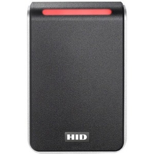 HID Signo 40 Card Reader Access Device - Black, Silver Door, Indoor, Outdoor - Proximity - 3.94" (100 mm) Operating Range - Bluetooth (Fleet Network)