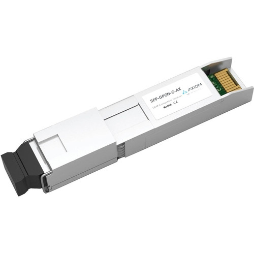 Axiom 2.4Gbs/1.2Gbs SFP GPON OLT C+ Transceiver for Cisco - SFP-GPON-C= - For Optical Network, Data Networking - 1 x Network - Optical (Fleet Network)