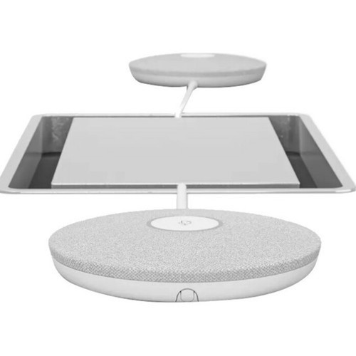 Logitech Wired Microphone - White - 96 ft - 90 Hz to 16 kHz -27 dB - Omni-directional - USB 952-000038