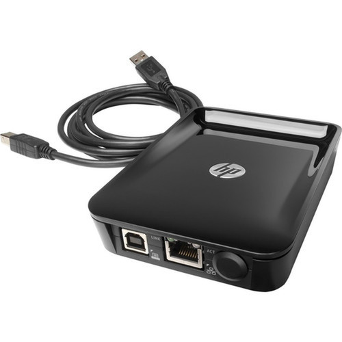HP Jetdirect LAN Accessory - 1 x USB - 1 x Network RJ-45 - Ethernet - External 8FP31A