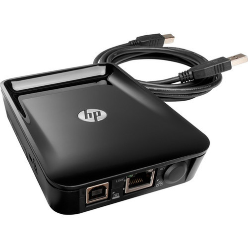 HP Jetdirect LAN Accessory - 1 x USB - 1 x Network RJ-45 - Ethernet - External 8FP31A