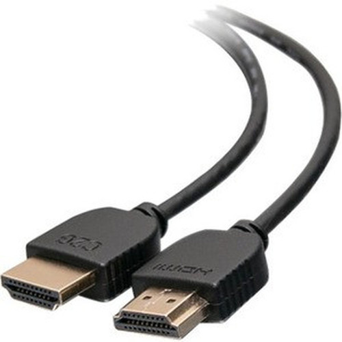C2G 10ft Flexible Standard HDMI Cable w Low Profile Connectors - 1080p - 10 ft HDMI AV Cable for Computer Monitor Projector Home C2G41398