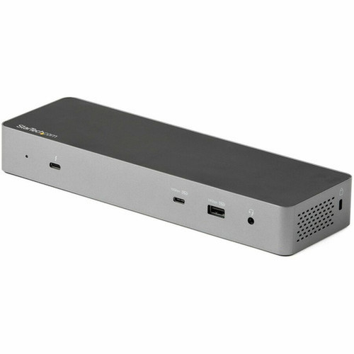 StarTechcom Thunderbolt 3 Dock wUSB-C Host Compatibility - Dual 4K 60Hz DP 14 or HDMI TB3USB-C Docking Station - 1x 8K - 96W - 3 - TB3CDK2DH
