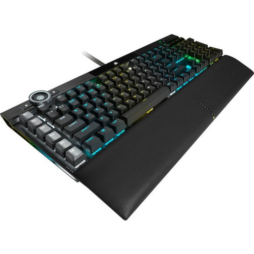 Corsair K100 RGB Mechanical Gaming Keyboard - CHERRY MX Speed - Black - Cable Connectivity - USB 30 Type A USB 31 Type A Interface CH-912A014-NA