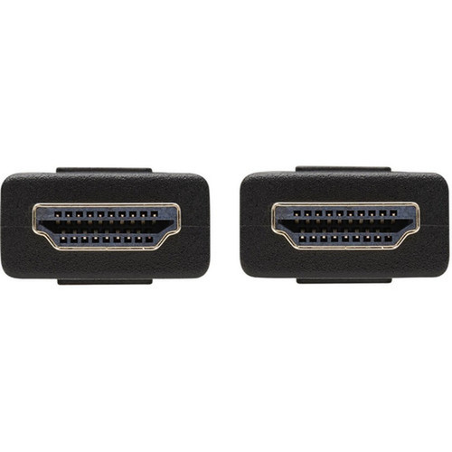 Tripp Lite High-Speed HDMI Antibacterial Cable MM UHD 4K 444 Black 6 ft - 6 ft HDMI AV Cable for AudioVideo Device Home - P568AB-006