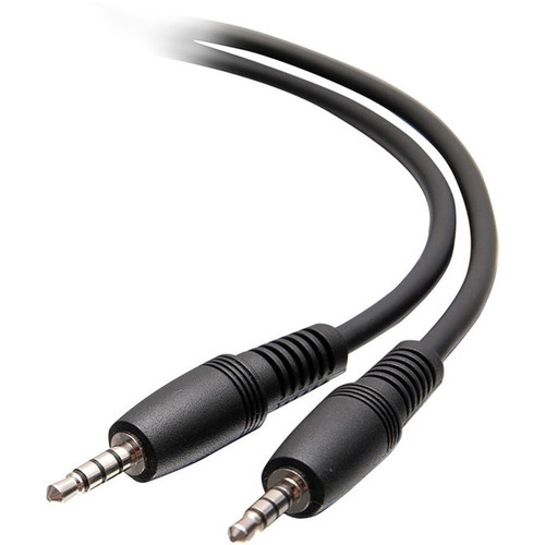 C2G 3ft 3.5mm AUX 4-Pole TRRS OMTP Headset Cable - M/M - 3 ft Mini-phone Audio Cable for Headset, Headphone, Computer, Tablet, Gaming (Fleet Network)