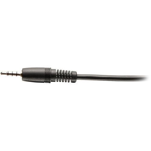 C2G 6ft 35mm AUX 4-Pole TRRS OMTP Headset Cable - MM - 6 ft Mini-phone Audio Cable for Headset Headphone Computer Tablet Gaming C2G41467