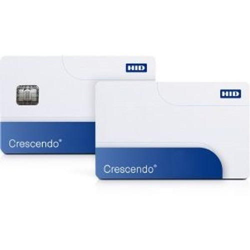HID Crescendo C2300 Smart Card - Printable - Proximity/Magnetic Stripe Card - Polyethylene Terephthalate (PET), Polyvinyl Chloride (Fleet Network)