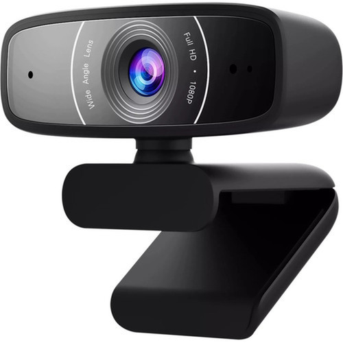 Asus C3 Webcam - 2 Megapixel - 30 fps - USB Type A - 1920 x 1080 Video - Fixed Focus - Widescreen - Microphone - Windows ASUS WEBCAM C3