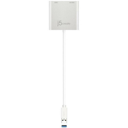 j5 create JUA365 USB 30 to Dual HDMI Multi-Monitor Adapter - 1 Pack - 1 x Type A USB 30 USB Male - 2 x HDMI Type A Digital Female JUA365