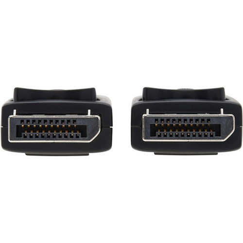 Tripp Lite P580AB-006 High-Speed DisplayPort Antibacterial Cable MM Black 6 ft - 6 ft DisplayPort AV Cable for AudioVideo Box P580AB-006
