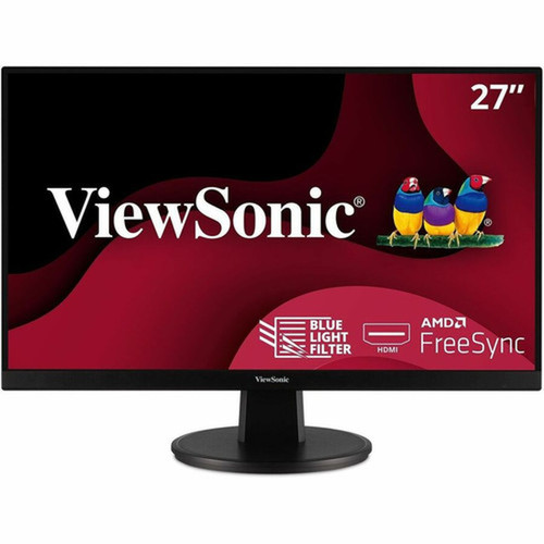 Viewsonic 27 Display MVA Panel 1920 x 1080 Resolution - 27 68580 mm Class - Multi-domain Vertical Alignment MVA - LED - 1920 VA2747-MH
