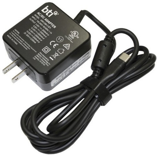 BTI AC Adapter - 45 W - 120 V AC 230 V AC Input - 5 V DC3 A 9 V DC 12 V DC 145 V DC 15 V DC 20 V DC Output - Black L43407-001-BTI