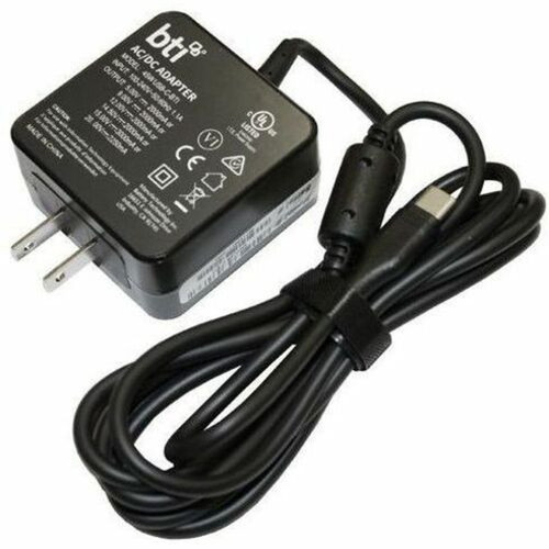 BTI AC Adapter - 45 W - 120 V AC 230 V AC Input - 5 V DC3 A 9 V DC 12 V DC 145 V DC 15 V DC 20 V DC Output - Black L43407-001-BTI