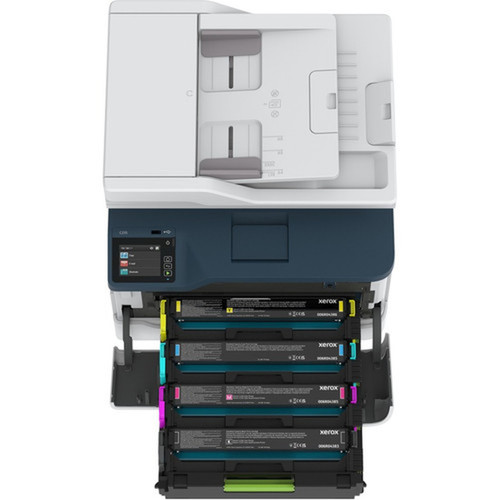 C235DNI Multifunction Colour Laser Printer - CopierFaxPrinterScanner - 24 ppm Mono24 ppm Color Print - 600 x 600 dpi Print - - Up C235DNI