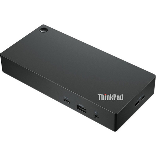 Lenovo ThinkPad Universal USB-C Dock - for Notebook - 135 W - USB Type C - 3 Displays Supported - 3840 x 2160 - 6 x USB Ports - 2 x - (Fleet Network)
