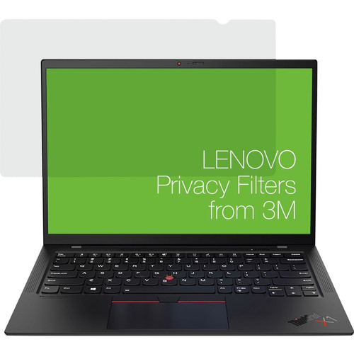 Lenovo 14.0 inch 1610 Privacy Filter for X1 Carbon Gen9 with COMPLY Attachment from 3M Matte - For 14" Widescreen LCD Notebook - 16:10 (Fleet Network)
