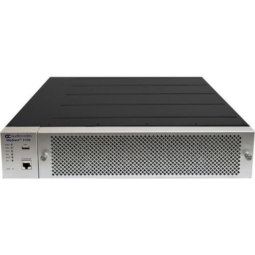 AudioCodes Hybrid SBC and Media Gateway - 8 x RJ-45 - Gigabit Ethernet - E-carrier T-carrier - 2U High - Rack-mountable M3100-32ET