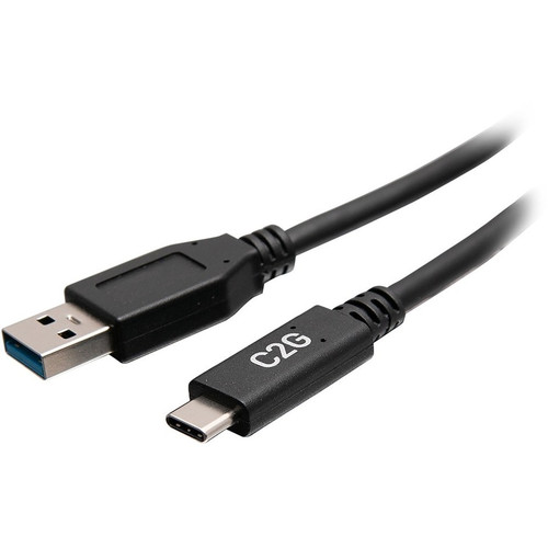 C2G 6in USB C to USB Cable - M/M - C2G 6in USB C to USB A Cable - SuperSpeed USB 5Gbps - M/M (Fleet Network)