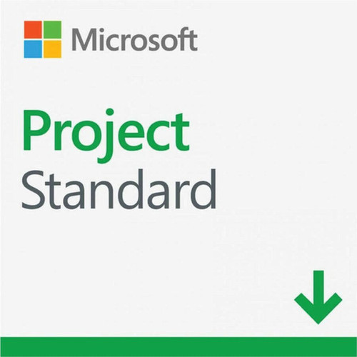 Microsoft Project 2021 Standard - Box Pack - 1 PC - Medialess - Project Management - French - PC - Windows Supported 076-05918