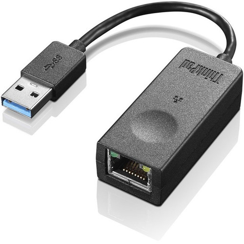 Lenovo ThinkPad USB3.0 to Ethernet Adapter - USB 3.0 Type A - 125 MB/s Data Transfer Rate - 1 Port(s) - 1 - Twisted Pair - - Portable (Fleet Network)