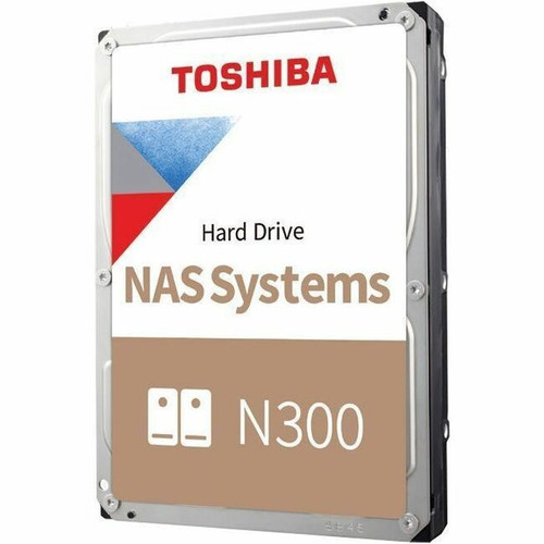 Toshiba N300 HDWG31GXZSTA 16 TB Hard Drive - 3.5" Internal - SATA (SATA/600) - Conventional Magnetic Recording (CMR) Method - NAS, PC, (Fleet Network)